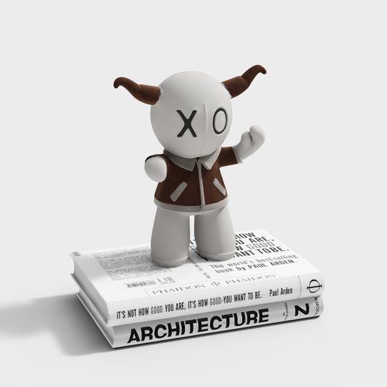 Adorable Little Demon 3D model for Creative Projects