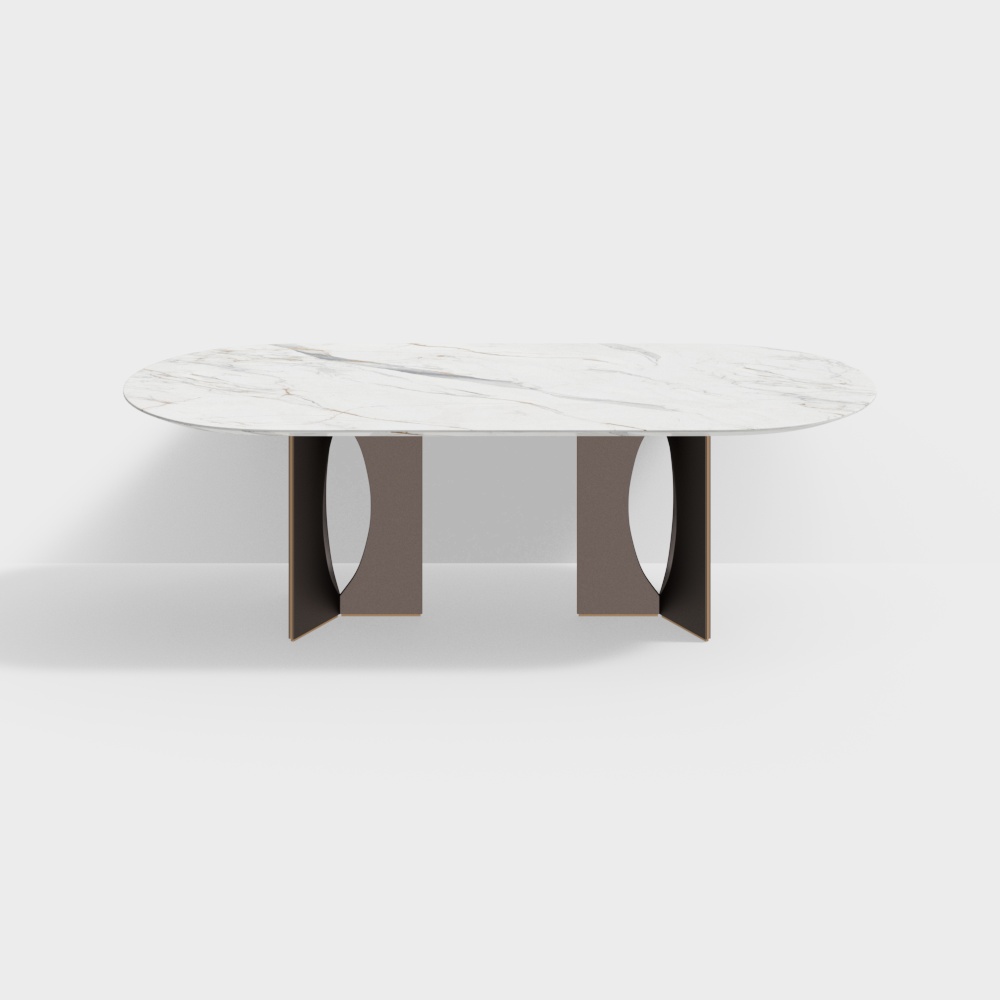 Modern Square Dining Table 044