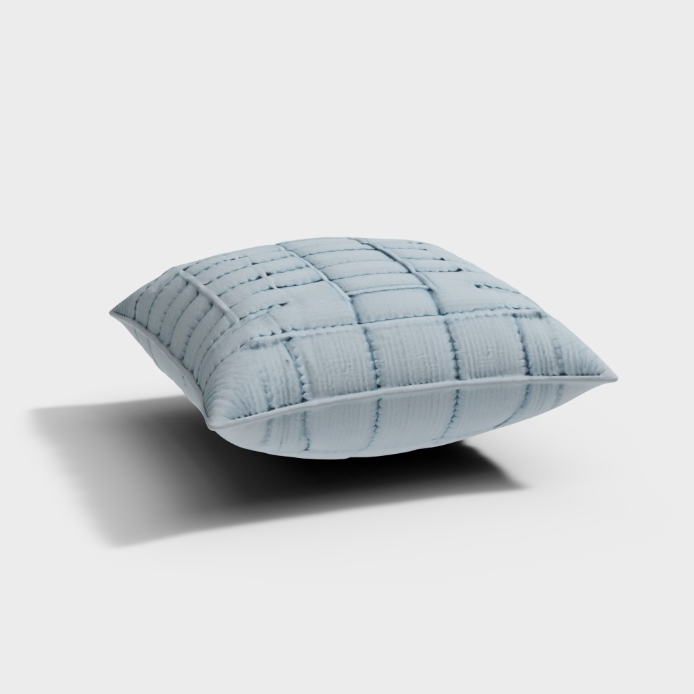 Coussin bleu clair de style nordique
