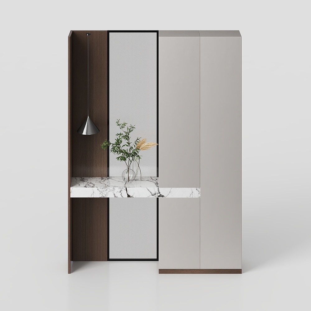 Modern entrance cabinet partition cabinet