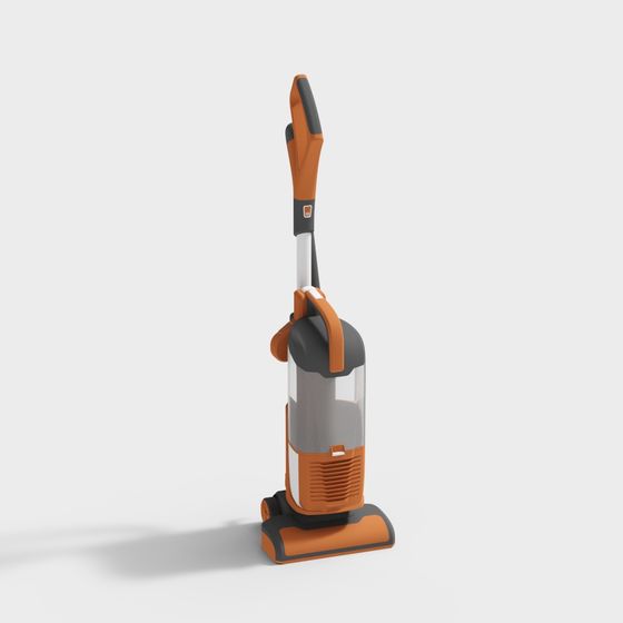 Stylish Low-Poly Handheld Vacuum Cleaner 3D model