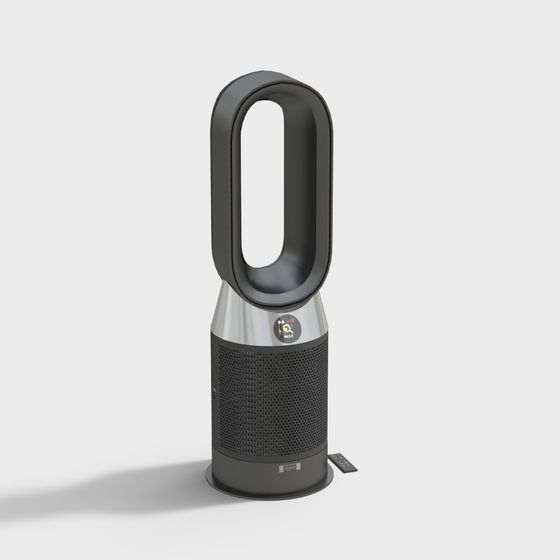 Sleek Low-Poly Air Purifier 3D model