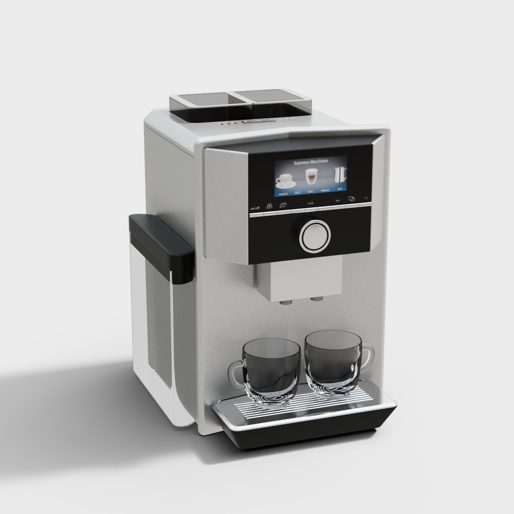 Smart Coffee Maker 3D model for Modern Interiors