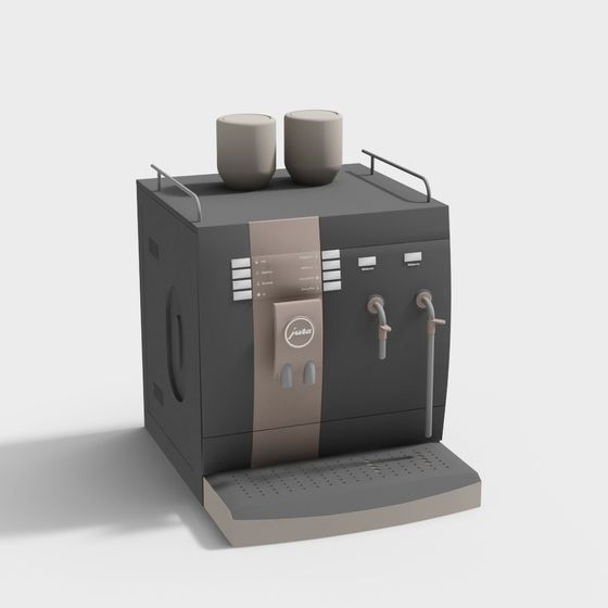 Realistic Jura Coffee Machine 3D model