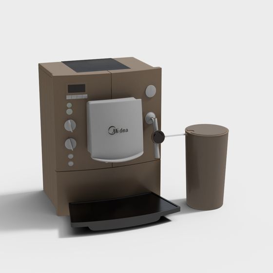 Modern Midea Espresso Machine 3D model