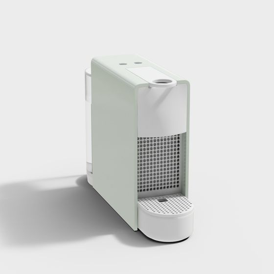 Minimalist Coffee Machine 3D model