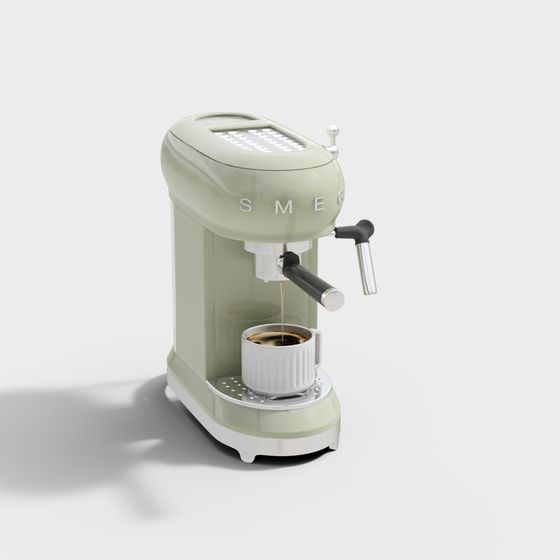 Vintage SMEG Coffee Machine 3D model