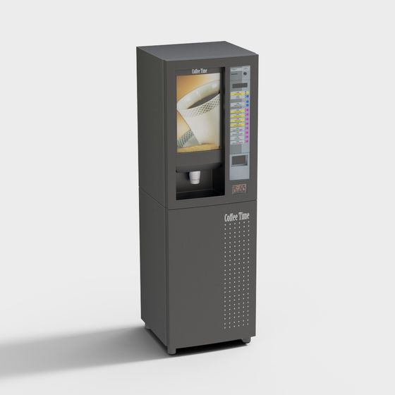 Coffee Time Automatic Coffee Machine 3D model for Creative Projects