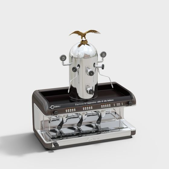 Elegant La Cimbali Coffee Machine 3D model