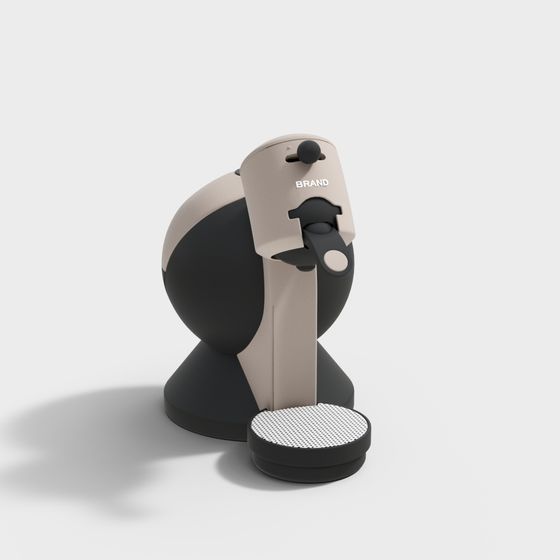 Stylish Coffee Machine 3D Model for Creative Projects