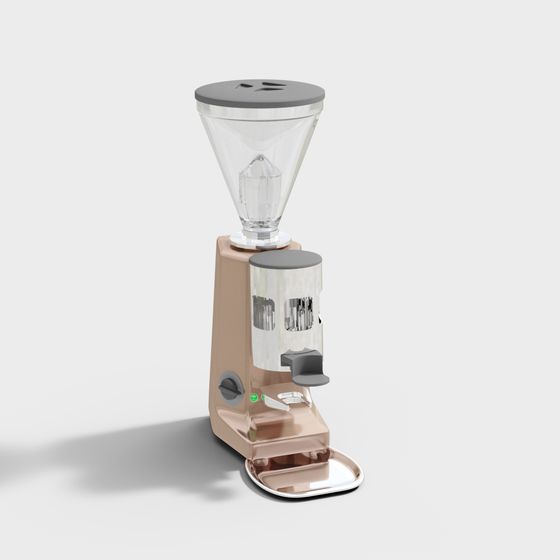 Elegant Coffee Grinder 3D model for Creative Projects
