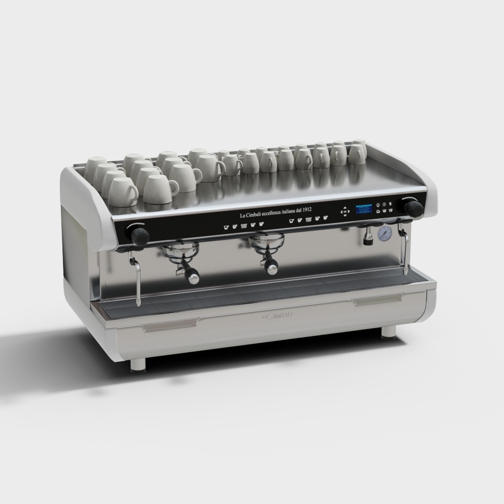 Modern Nordic Coffee Shop - Coffee machine