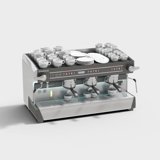 Rancilio Classe 9 Coffee Machine 3D model