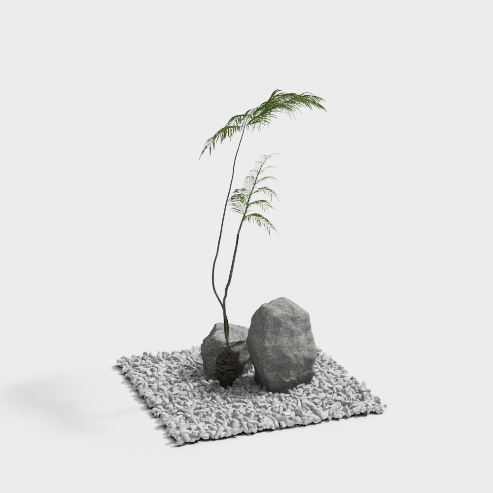 Neo Chinese Style Tea Room Landscape Ornament