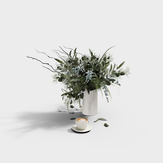 Cozy Corner 3D model for Modern Spaces