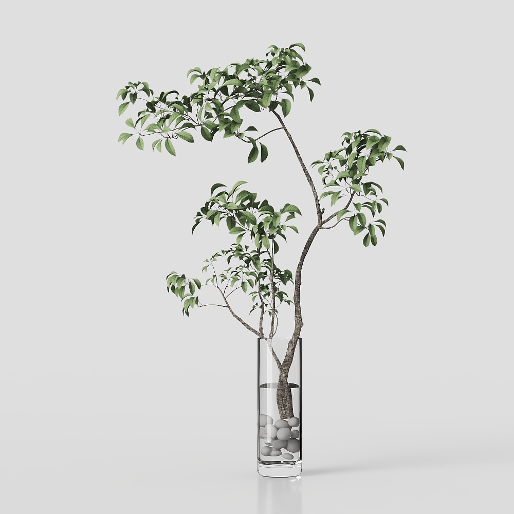 Modern Green Plant Ornament