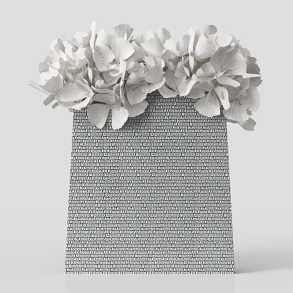 European Floral Art Ornament