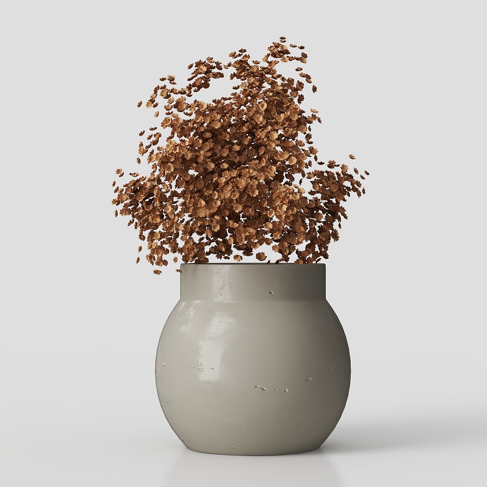 Accessoires de décoration de fleurs esthétiquement simples et apaisants