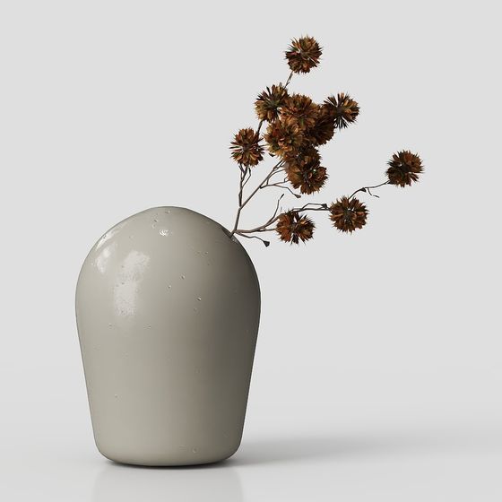 美的にシンプルで静かな花の飾りアクセサリー