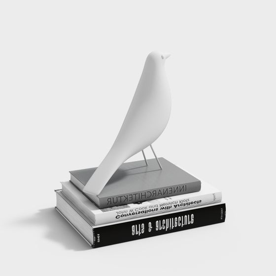 Sky Dove 3D model - Modern Minimalist Elegance