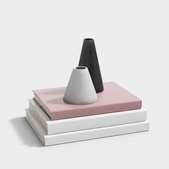 Cone Art Sculpture 3D model