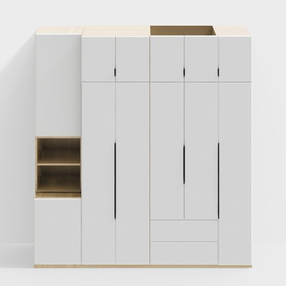 Urban Storage Cabinet 3D model