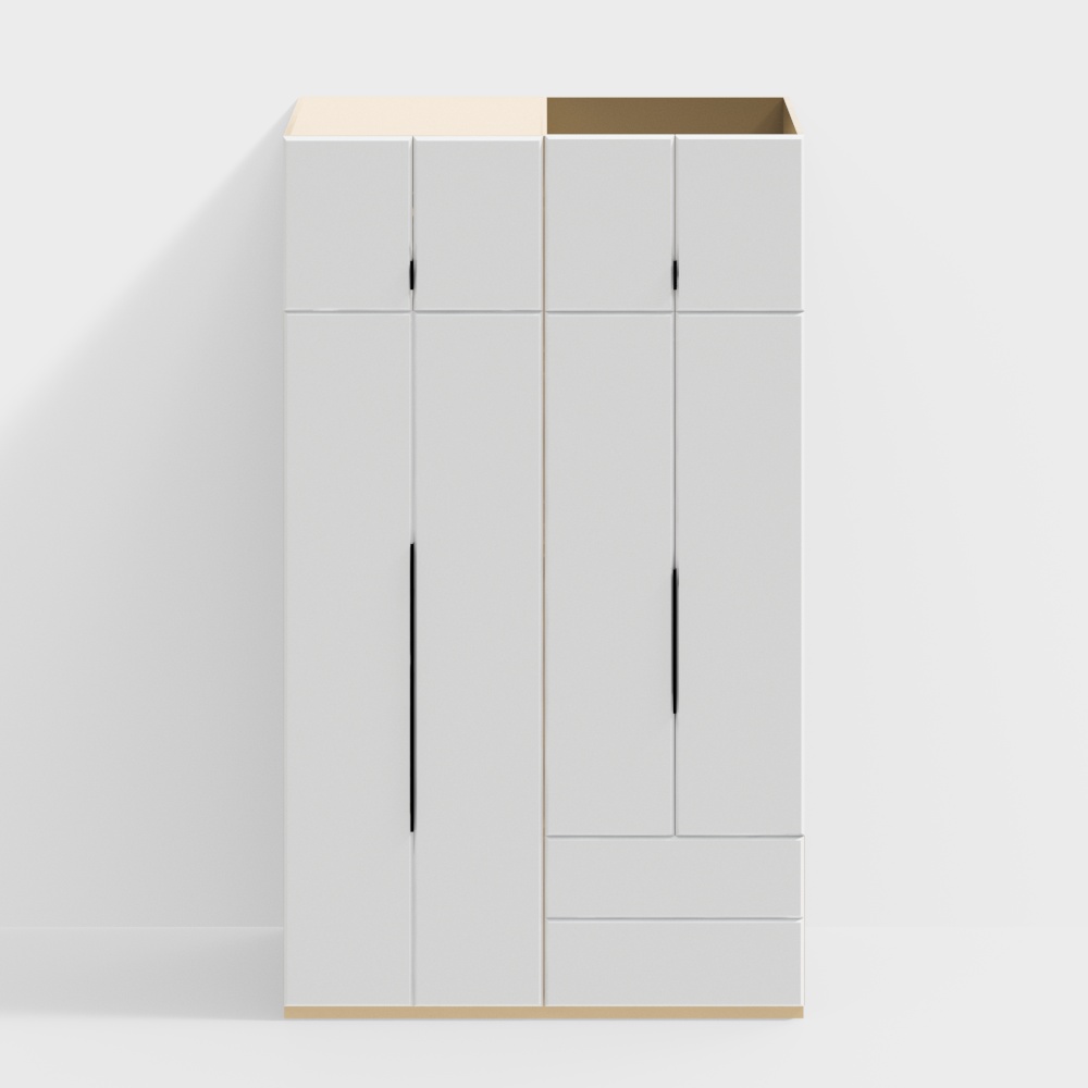 Шкаф с ручкой 1800