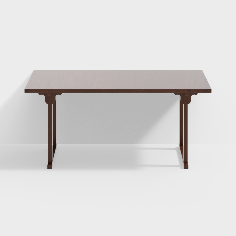 傳統中式書房書桌