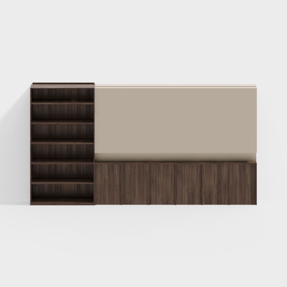 Hintergrundwand eines alten Teezimmers