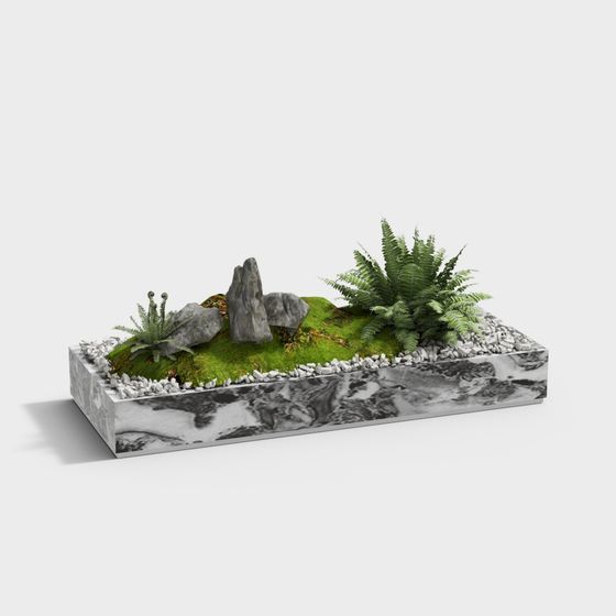 Natural Realm 3D Model for Designers and Developers