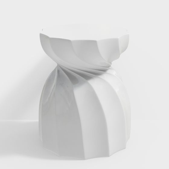 Origami Side Table 3D model