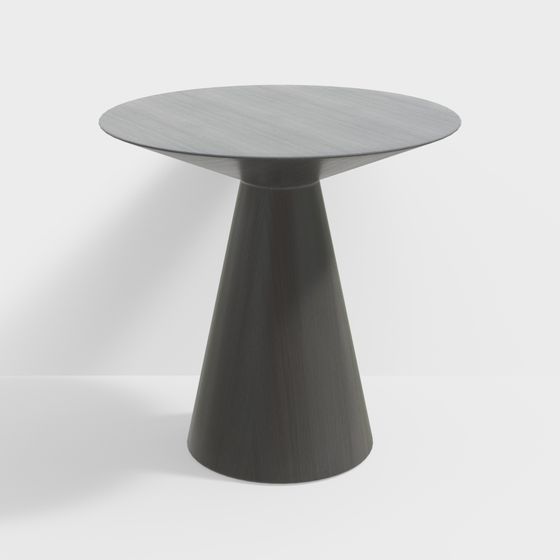 Elegant Conical Round Table 3D model