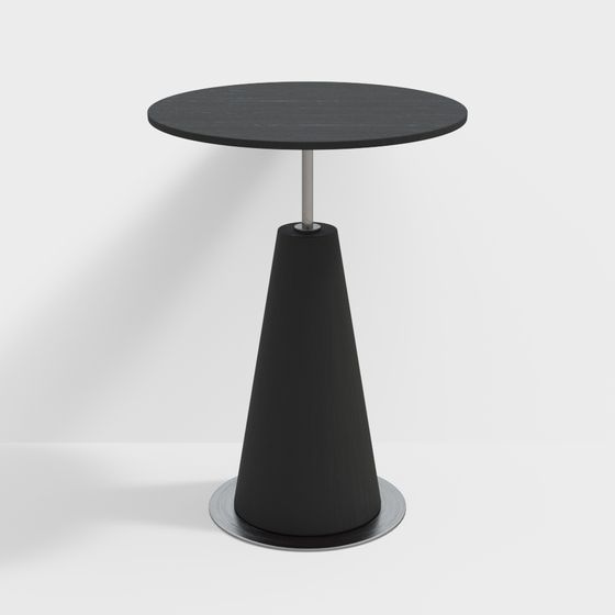 Conical Side Table 3D model