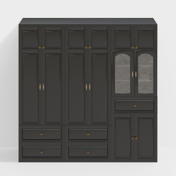 Urban Storage Cabinet 3D model