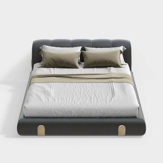 Urban Comfort 3D model for Modern Bedrooms