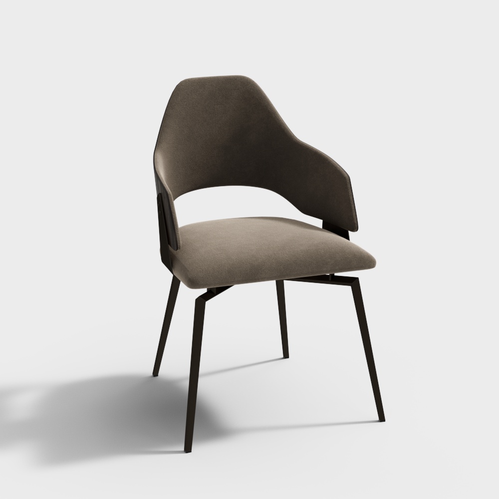 SHAKE Chaise de Salle à Manger Capitonnée Chloe