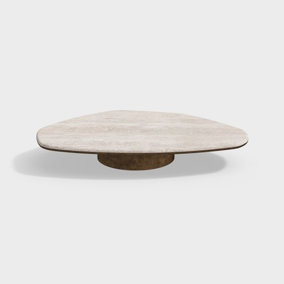 Elegant Round Table 3D Model for Modern Interiors