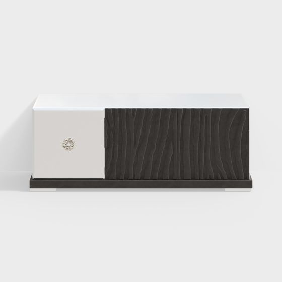 Urban Minimalist TV Stand 3D model