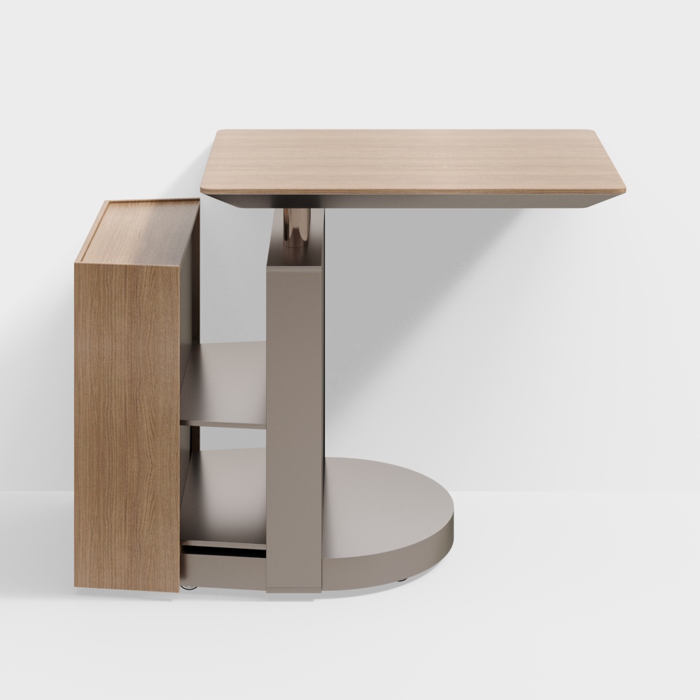 โต๊ะข้างสมัยใหม่ที่สามารถเคลื่อนย้ายได้