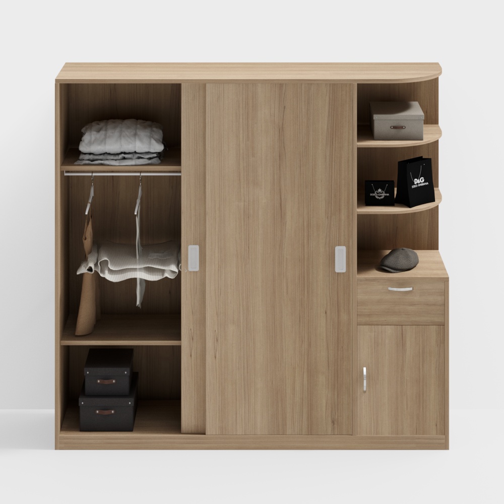 Wardrobe 9.25 (Swing Door)