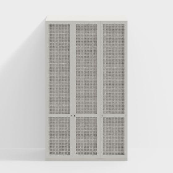 Industrial Style Storage Cabinet 3D model for Creative Projects