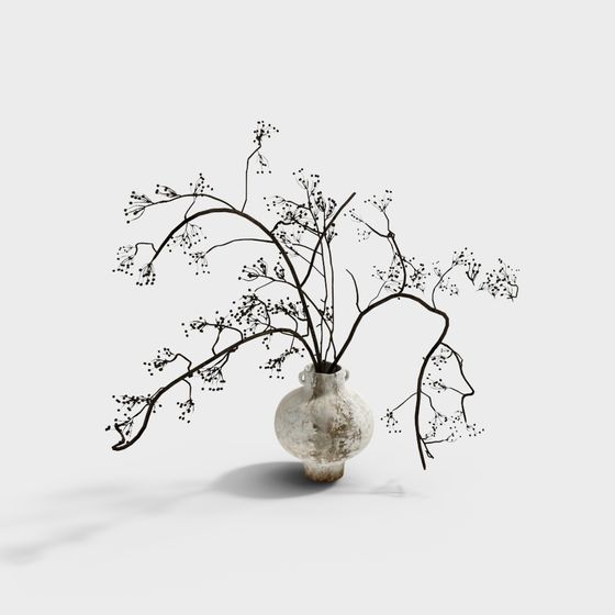 Ornamento Ramo Secco Esteticamente Semplice