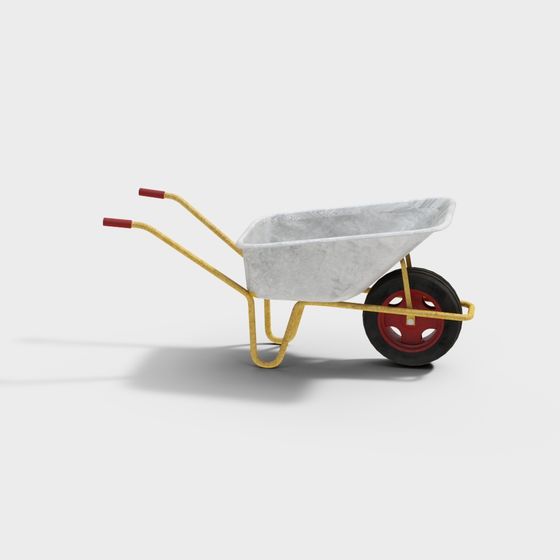 Vintage Style Cart 3D model