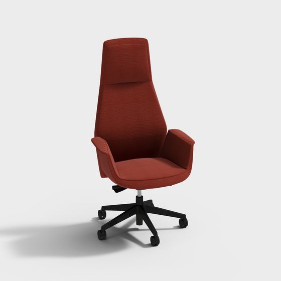 Modern Low-Poly Office Chair 3D model