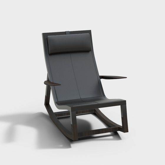 Urban Leisure Chair 3D model for Modern Interiors