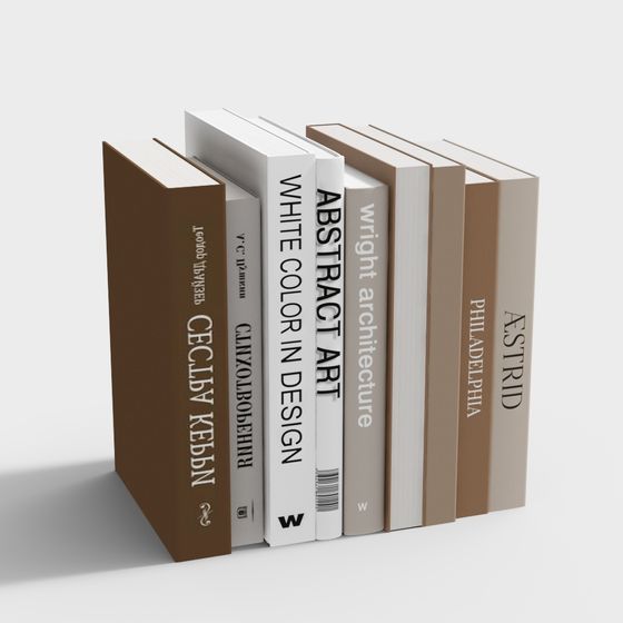 美學簡約書架擺飾