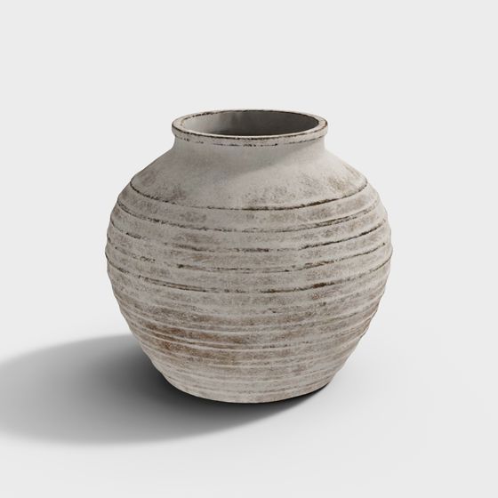 Aesthetically Simple Ceramic Vase