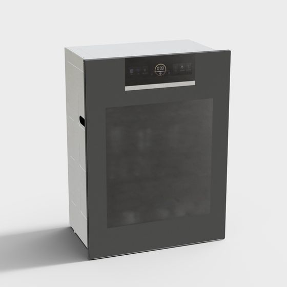 Smart Air Purifier 3D model for Modern Interiors