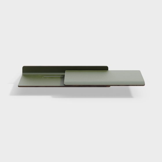 Minimalist Wall Shelf 3D model