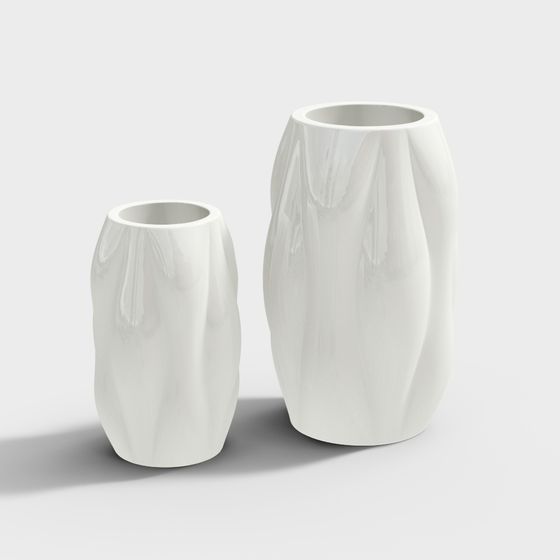 Streamlined Vase 3D model